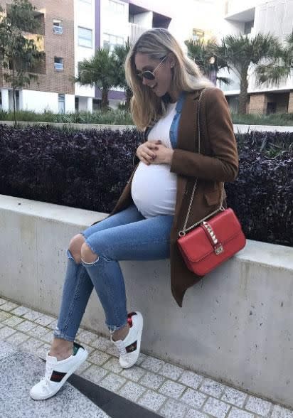 Back in April Nikki revealed she and husband Dane Rumble were expecting a little boy, and the runway sensation has cherished every moment of her pregnancy. Source: Instagram/Nikki Phillips