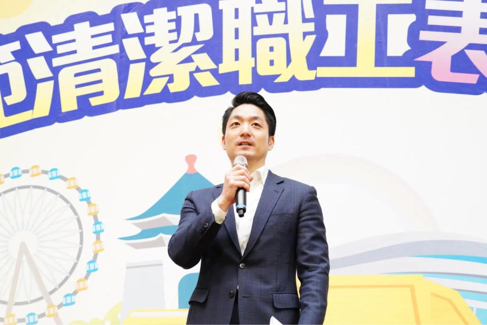 台北市長蔣萬安稱讚王世堅是說到做到的真男人。（圖／台北市政府提供）