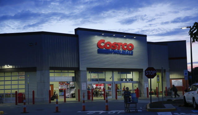TETERBORO, NEW JERSEY - AUGUST 18: Exterior view of a Costco store on August 18, 2020 in Teterboro, New Jersey. On Thursday, Costco Wholesale (COST) stock hit into the 90-plus percentile with an improvement to 93, up from 89 the day before. (Photo by Kena Betancur/VIEWpress)