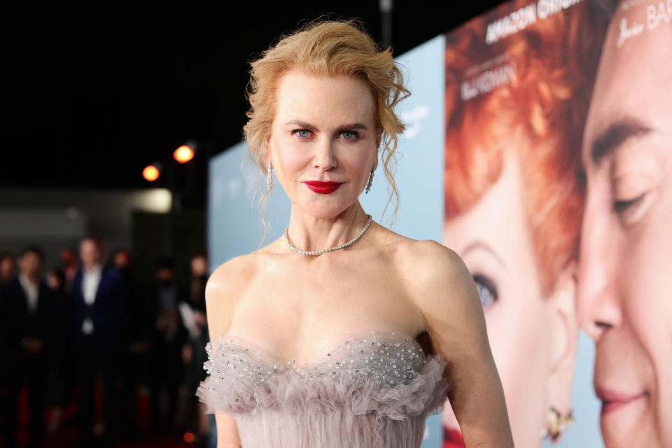 Nicole Kidman arrives at the "Being The Ricardos" premiere on December 06, 2021