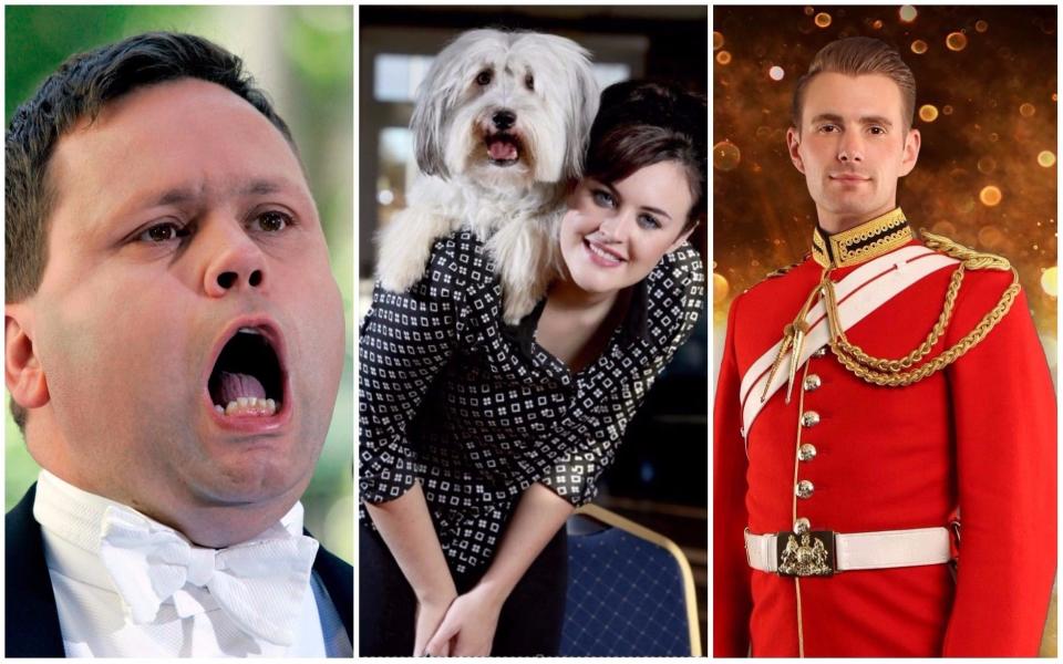 Talented bunch: Paul Potts (left), Ashleigh & Pudsey, Richard Jones - Guzelian/AP/Tom Dymond/Syco/Thames