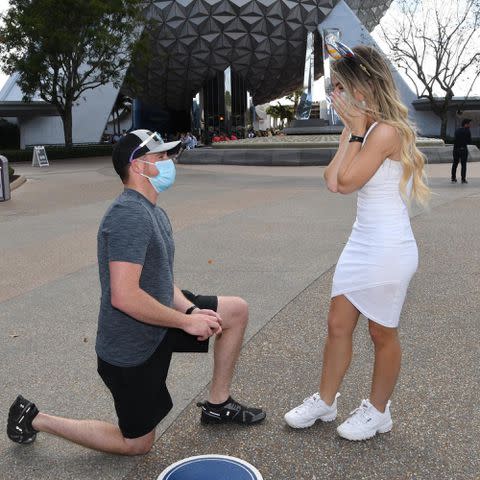 Shelby Blackstock Instagram Shelby Blackstock proposing to his girlfriend Marissa Branch on New Year's Eve 2020.