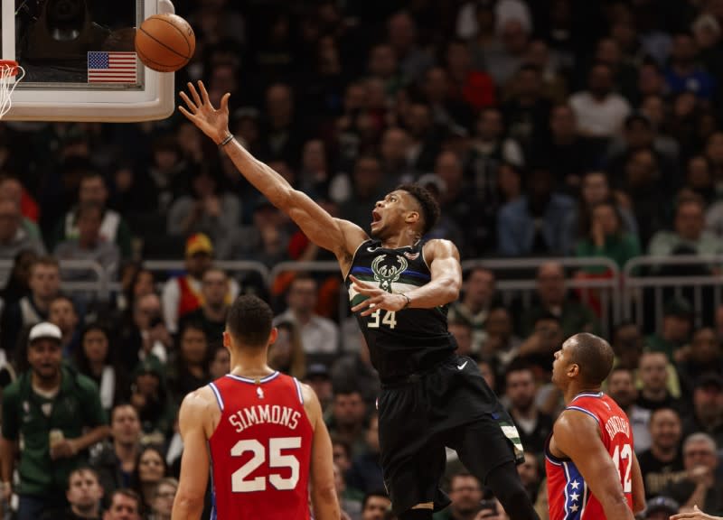 NBA: Philadelphia 76ers at Milwaukee Bucks