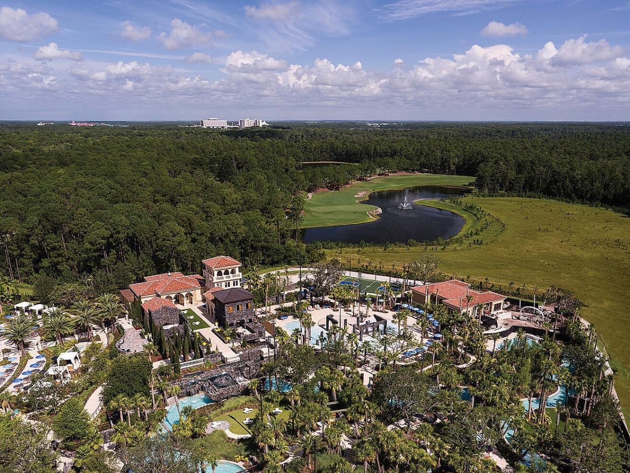 An overview of the Four Seasons Resort Orlando.