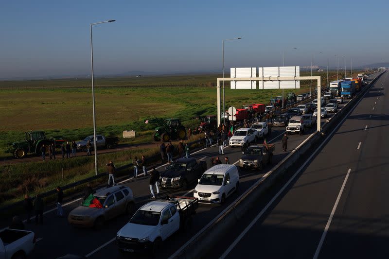 Portugal farmers protest