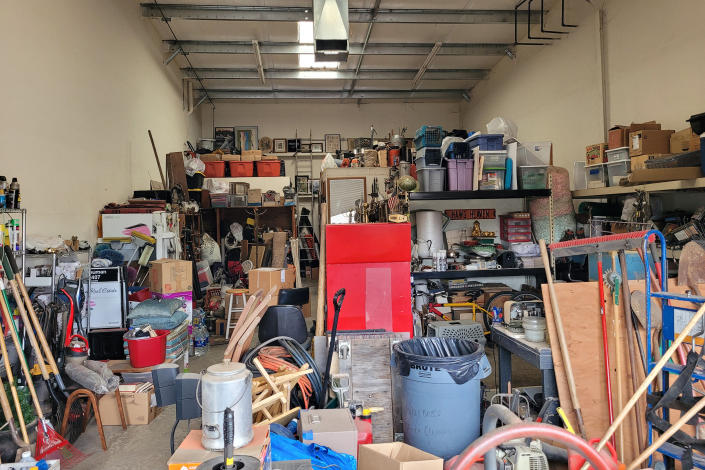 With no homes in the area available, the Lacks considered moving into the warehouse they used to store home repair equipment. (Courtesy Pamela Lack)