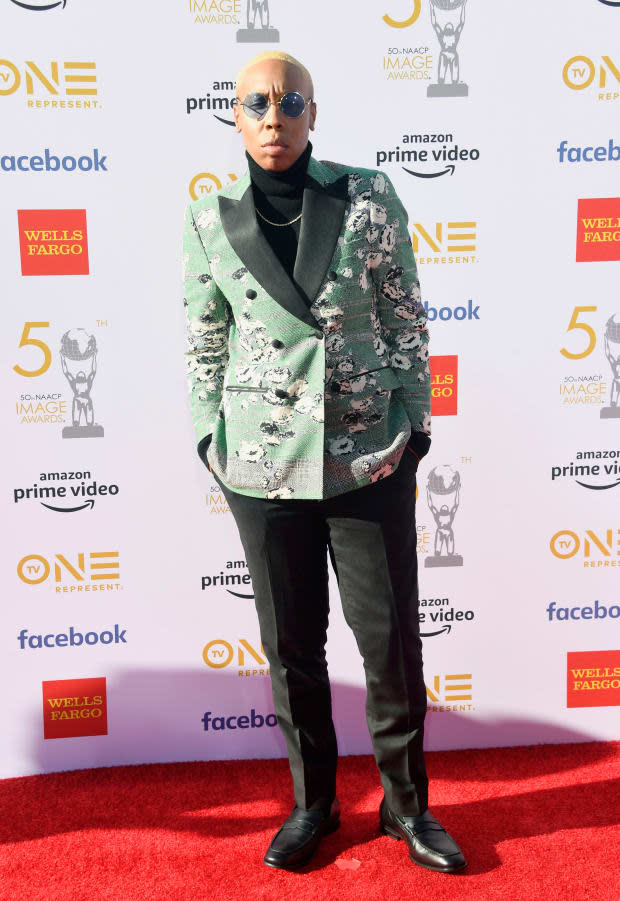 <p>Lena Waithe in Grayscale at the 2019 NAACP Image Awards.</p>