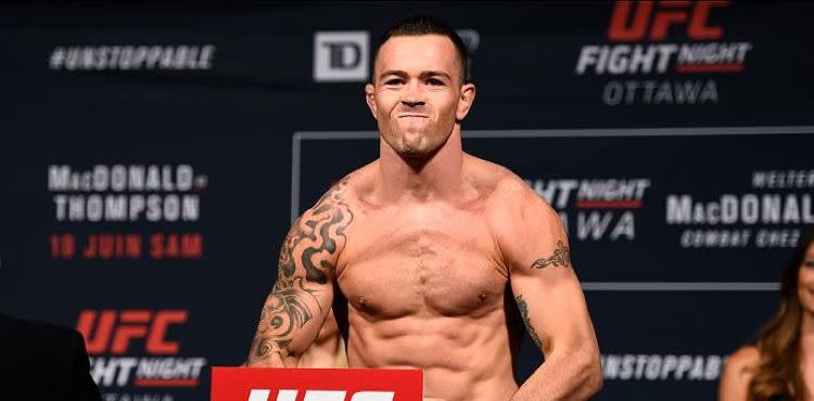 Colby Covington weigh-in