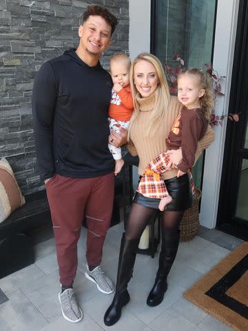 <p>Brittany Mahomes/Instagram</p> Brittany Mahomes with her family.