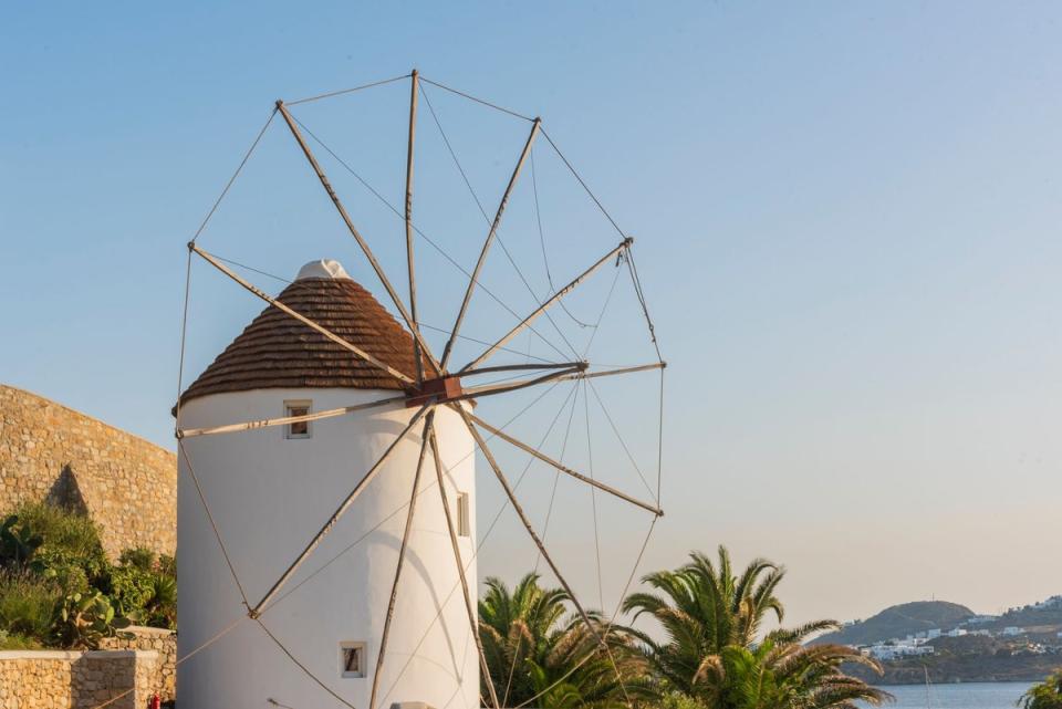 The historic converted windmill (Santa Marina)