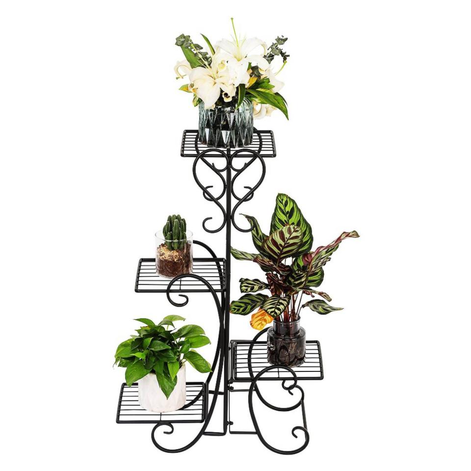 7) Fleur De Lis Living Plant Stand