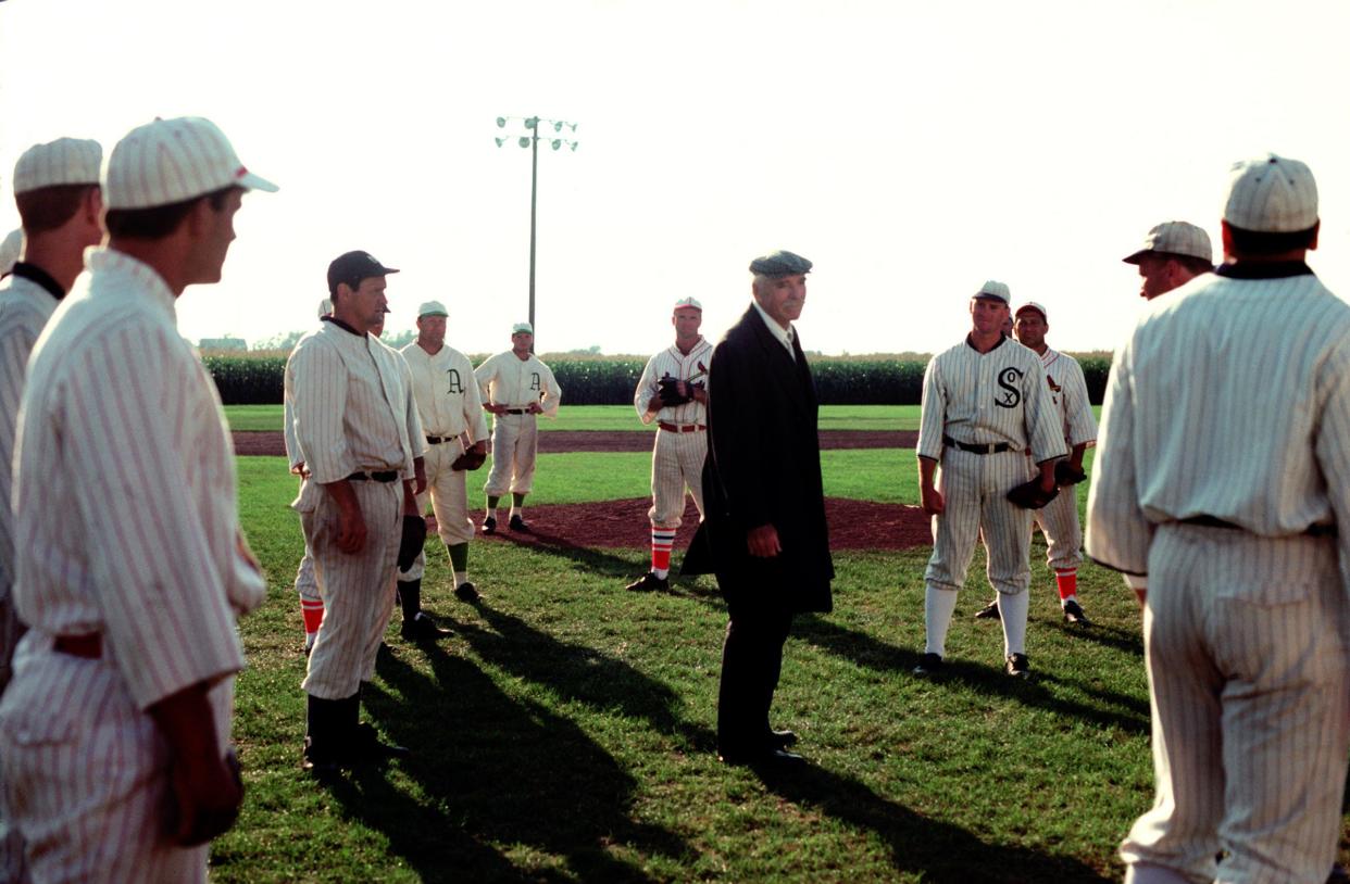 Burt Lancaster in the film "Field of Dreams." 