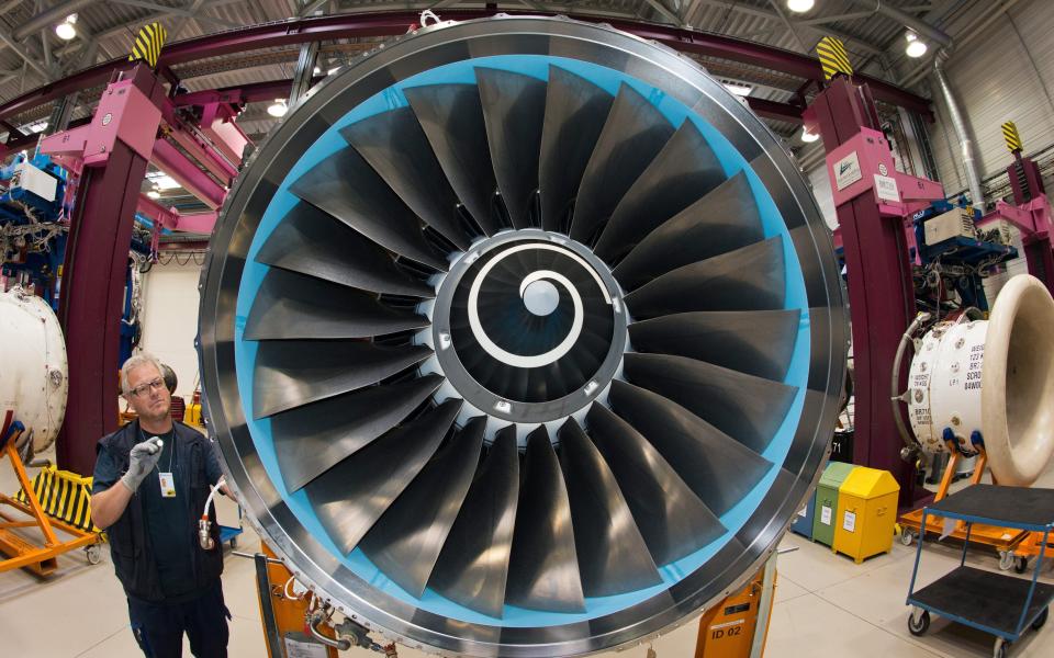 Rolls-Royce's Trent 1000 engine has caused groundings for several airlines - EPA