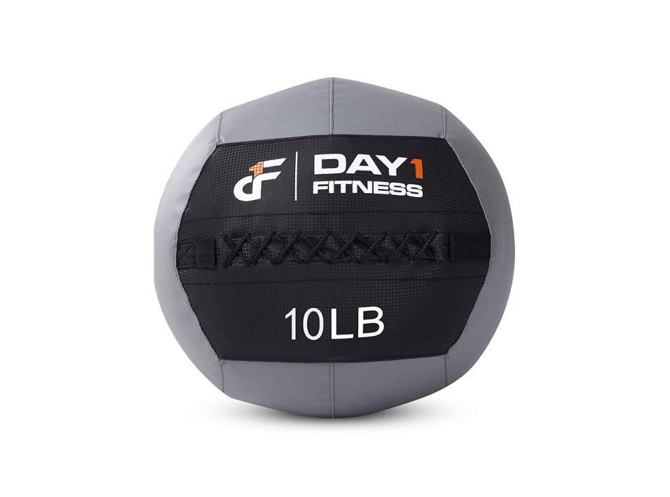 Day 1 Fitness Soft Wall Medicine Ball, $32