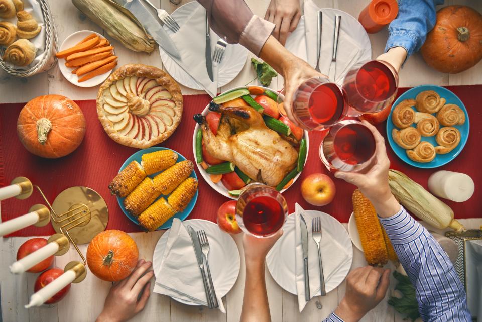 Friendsgiving, a gathering of friends to celebrate Thanksgiving without holiday family drama, has become increasingly popular. Friendsgiving often is held the Saturday before Thanksgiving.