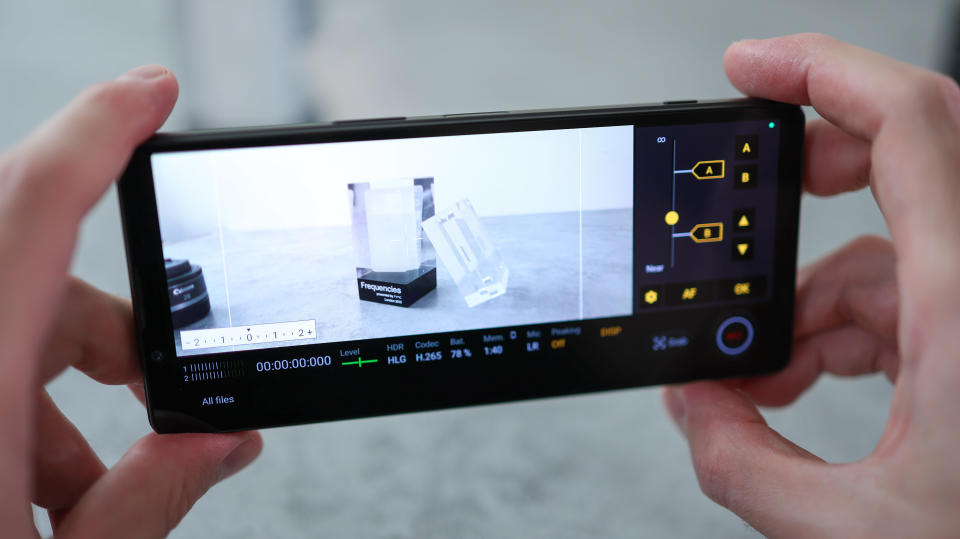 A photo of the Sony Xperia 5 V smartphone