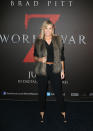 Weekend Sunrise host Samantha Armytage at the Australian 'World War Z' premiere.