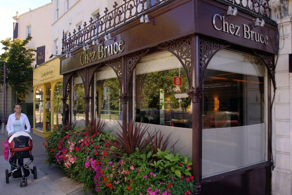 Chez Bruce: The Wandsworth restaurant was crowned London's favourite (A general view of Chez Bruce restaurant in London's Wandsworth Common, Tuesday  August 30, 2005. The restaurant has usurped celebrity hangout The Ivy as London's favourite restaurant according to Harden's London Restaurant Guide. See PA story CONSUMER Res)