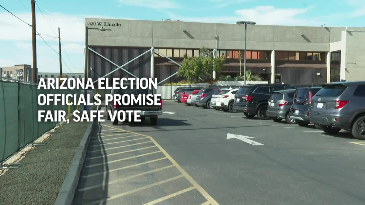 Arizona election officials promise fair, safe vote