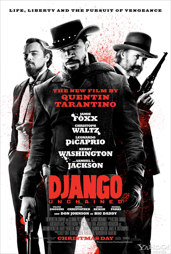 Jamie Foxx, Leonardo DiCaprio and Christoph Waltz star in The Weinstein Company's "Django Unchained" - 2012