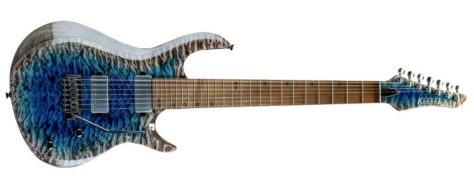The Kiesel A2 is offered in six, seven and eight-string configurations with a range of bespoke specs