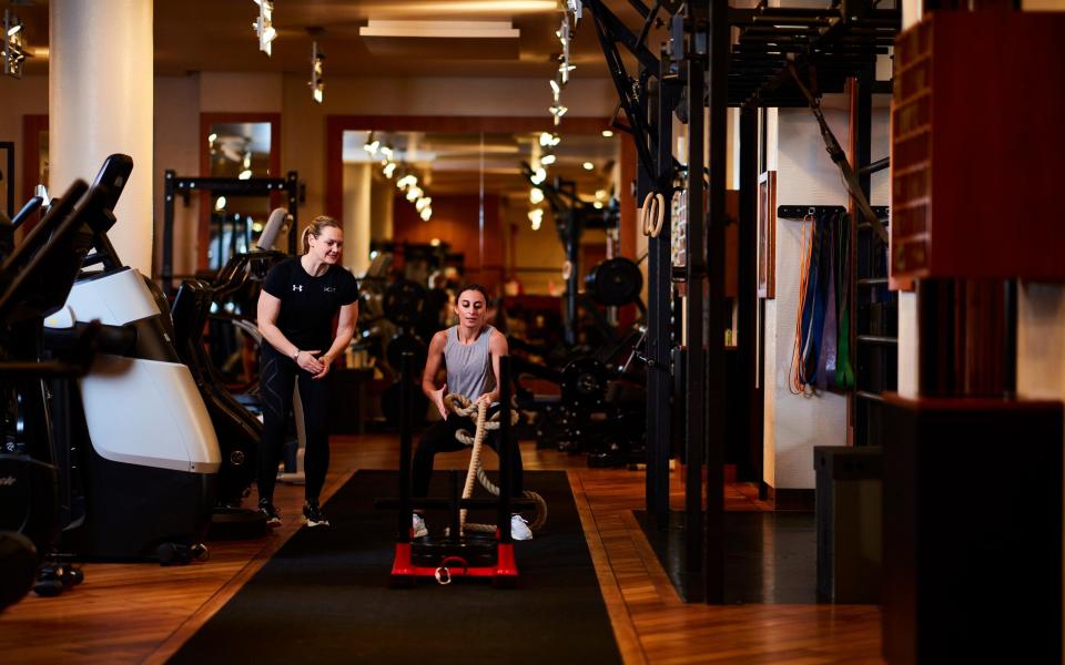 The main gym floor at KX -  Steven Joyce