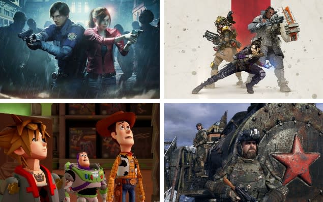 The best games of 2019, featuring Resident Evil 2, Apex Legends, Metro Exodus and Kingdom Hearts 3