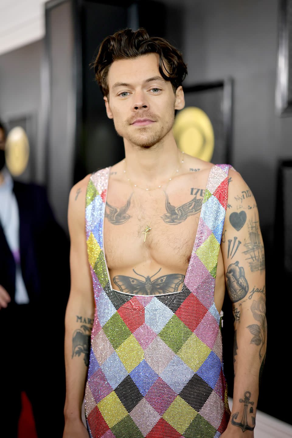 los angeles, california february 05 harry styles attends the 65th grammy awards on february 05, 2023 in los angeles, california photo by neilson barnardgetty images for the recording academy