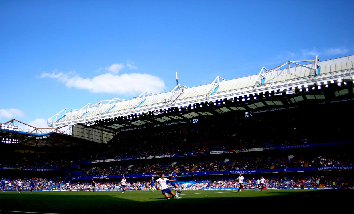 Chelsea take on Tottenham at Stamford Bridge in the Barclays WSL