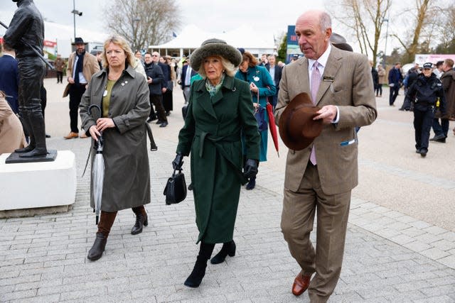 Royal visit to Cheltenham Festival