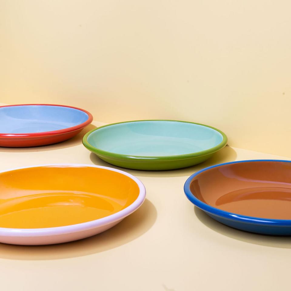<p><a href="https://go.redirectingat.com?id=74968X1596630&url=https%3A%2F%2Fwww.westelm.com%2Fproducts%2Fcrow-canyon-enamel-dinner-plates-set-of-4-e3444%2F&sref=https%3A%2F%2Fwww.housebeautiful.com%2Fshopping%2Fhome-accessories%2Fa60429445%2Fchristina-hall-colorful-plates%2F" rel="nofollow noopener" target="_blank" data-ylk="slk:Shop Now;elm:context_link;itc:0;sec:content-canvas" class="link ">Shop Now</a></p><p>Enamel Dinner Plates, Set of 4</p><p>westelm.com</p><p>$80.00</p>