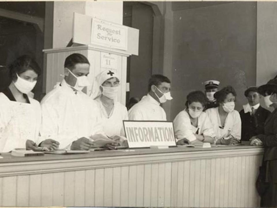 san francisco masks spanish flu 1918