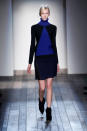 <b>Victoria Beckham AW13 at New York Fashion Week </b><br><br>Cobalt blue was a key look on Victoria's AW13 catwalk.<br><br>Image © Getty