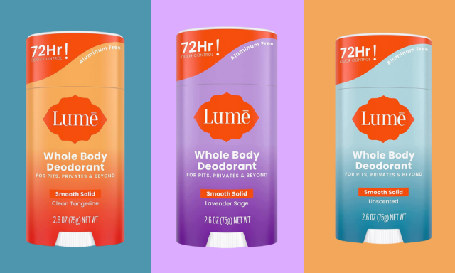 Lume's natural whole-body deodorant is under $13 a stick: 'No smell at  least for a day