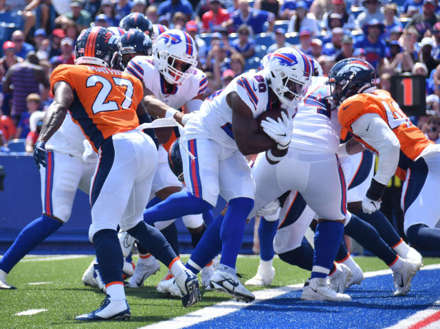 Bills' Zack Moss notches two preseason TDs vs. Broncos (video)