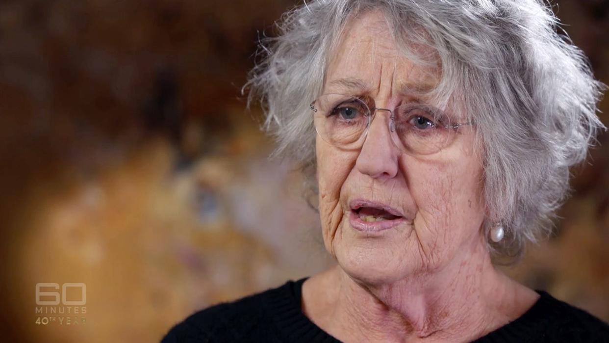 Germaine Greer spoke about the royal romance of 60 Minutes [Photo: 60 Minutes, 9 News]