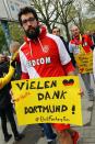 <p>Die Aktion #BedForAwayFans zeigte, wie Fans beider Lager in der Stunde der Unsicherheit zusammenhielten. </p>