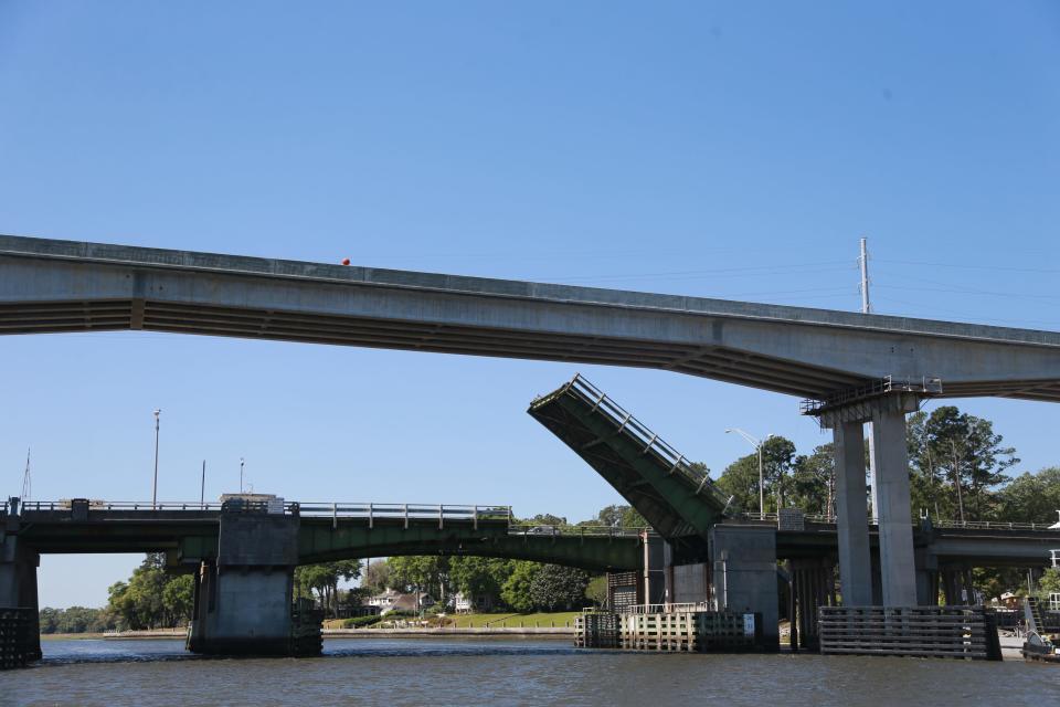 The new span of the Islands Expressway bridge over the Wilmington River opens July 7.