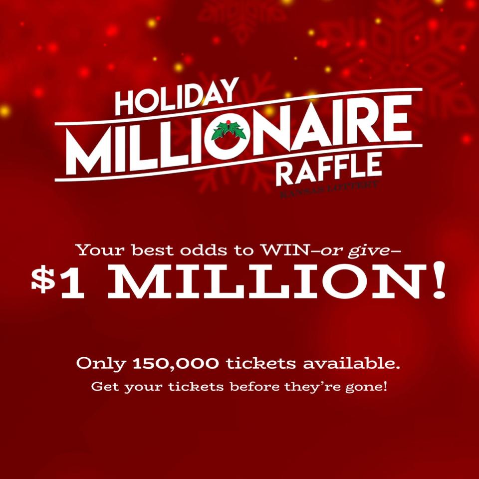 Tickets sold out the fastest they had since 2009 for the version of the Kansas Lottery's Holiday Millionaire Raffle held Wednesday.