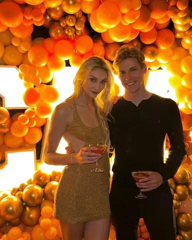 <p>Cameron Brink Instagram</p> Cameron Brink and Ben Felter celebrating her 21st birthday in December 2022