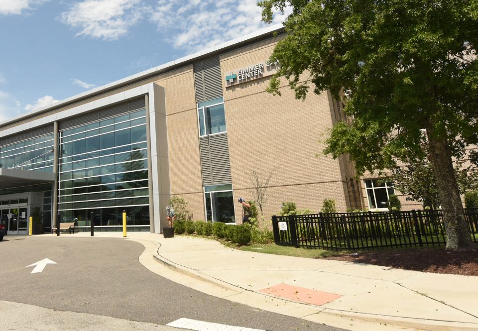 The main campus of New Hanover Regional Medical Center in Wilmington, N.C. New Hanover County sold the hospital to Novant Health last fall and Novant took over the hospital on Feb. 1, 2021.