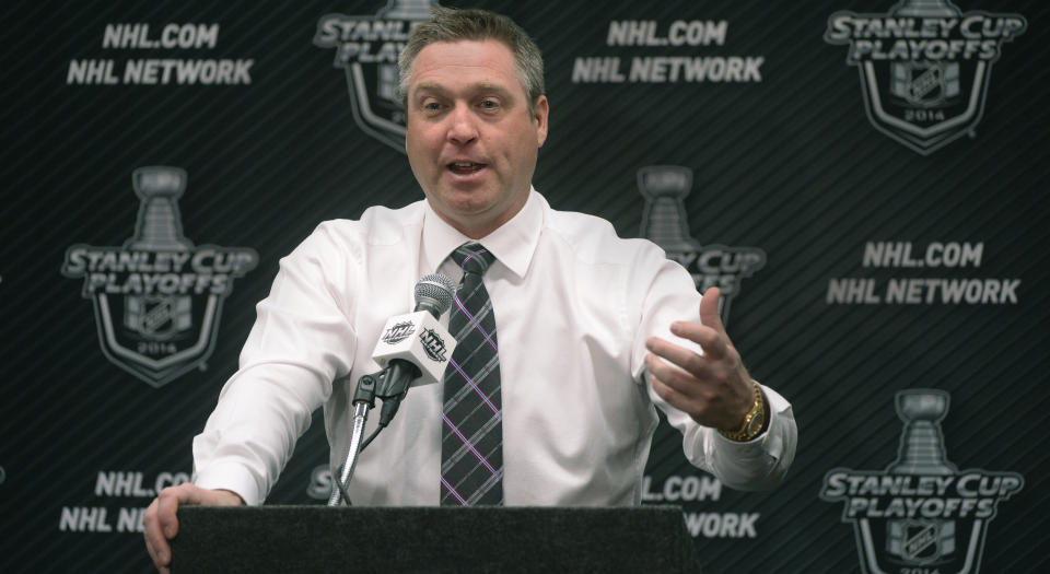 Patrick Roy is reportedly being interviewed for the Ottawa Senators coaching position