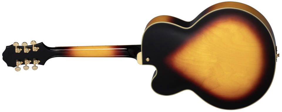 Epiphone Broadway 2023 – now available in Wine Red and Vintage Sunburst