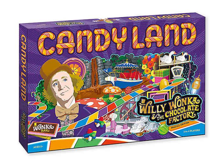 <strong>Rating:</strong> It currently holds a 4.5-star rating. <br /><strong>Players:</strong> This game can be played with two to four players.<br /><strong>Includes:</strong> The game comes with the trappings you would expect from "Candyland" with a Willy Wonka twist, including a colorful board and Oompa Loompa pieces. <br /><strong>How To Play: </strong>There isn't any actual chocolate in this game, but you can live out your Willy Wonka fantasies by trying to be first player to reach the Wonkavator.<br /><strong>$$: </strong><a href="https://fave.co/2y7OKga" target="_blank" rel="noopener noreferrer">Find it $25 at Bed Bath &amp; Beyond</a>.