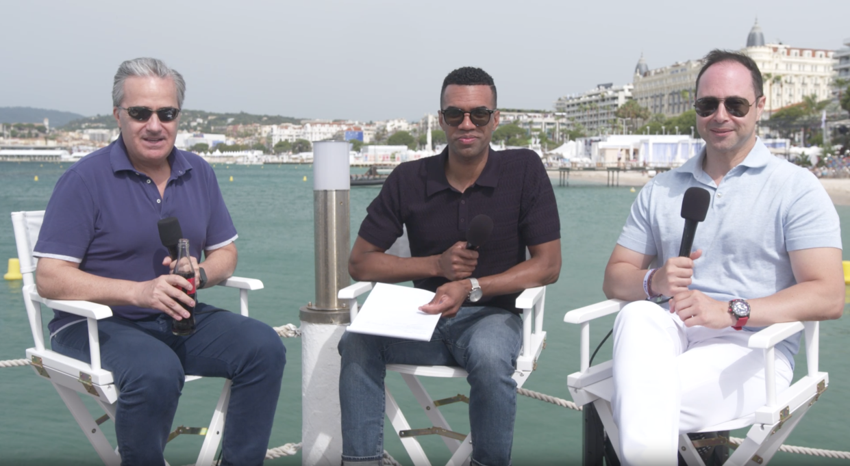 Coca-Cola chief marketing officer Manuel Arroyo (left) tells Yahoo Finance Live at Cannes the company will play it safe with its marketing.