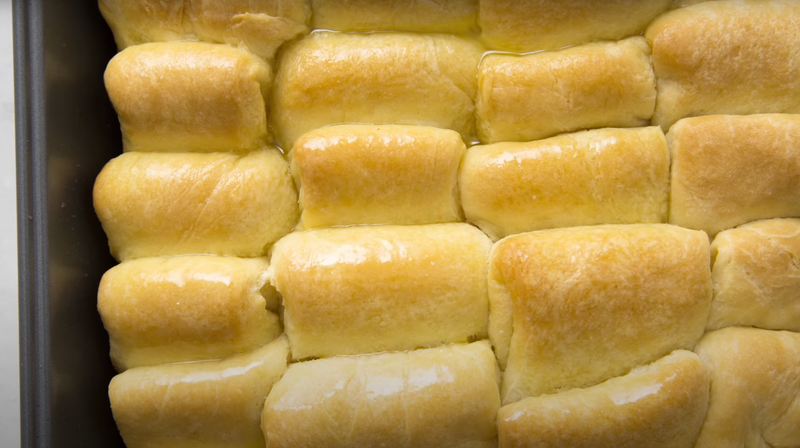 Parker House rolls