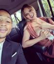 Photographic evidence moms are always busy! John Legend posted<a href="https://www.instagram.com/p/BkJcH-IhwQ3/?hl=en&taken-by=johnlegend" rel="nofollow noopener" target="_blank" data-ylk="slk:this candid photo;elm:context_link;itc:0;sec:content-canvas" class="link "> this candid photo</a> of his wife pumping in the car, en route to dinner just weeks after welcoming son Miles. "I know it's Father's Day and all but my wife is pretty awesome," the Grammy winner said. "She's taking me to dinner but still on mommy duty." One of Hollywood's most honest moms, Teigen shared lots about pumping on social media following the birth of daughter Luna two years ago. Some samples? "<a href="https://twitter.com/chrissyteigen/status/743033911152771072?lang=en" rel="nofollow noopener" target="_blank" data-ylk="slk:Fell asleep with;elm:context_link;itc:0;sec:content-canvas" class="link ">Fell asleep with</a> my breast pump on and I think I'm in a different dimension now." "<a href="https://twitter.com/chrissyteigen/status/728776903847387136?ref_src=twsrc%5Etfw&ref_url=https%3A%2F%2Fthestir.cafemom.com%2Fcelebrity_moms%2F198267%2F5_times_chrissy_teigen_kept&tfw_site=cafemom" rel="nofollow noopener" target="_blank" data-ylk="slk:just spray tanned;elm:context_link;itc:0;sec:content-canvas" class="link ">just spray tanned</a> around my breast pump outline. the logistical challenges of a healthy beach glow while boobing are incredible." And, relatably, a photo of her pump on a public bathroom floor.