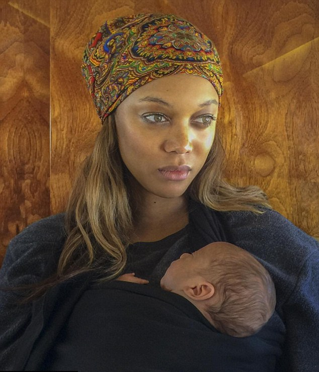 Tyra had previously shared just two photos of her son.