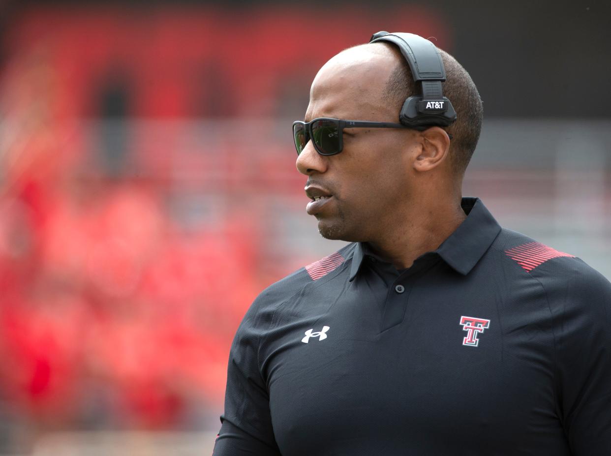 Emmett Jones, the Red Raiders' passing game coordinator and wide receivers coach on Joey McGuire's charter staff, resigned early Tuesday to take a job on the Oklahoma staff.