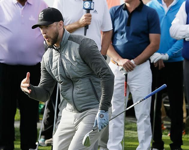 JT loves his golf. Source: Getty